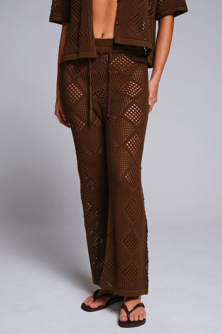 PANTALON VINTAGE VALLARTA COFFEE